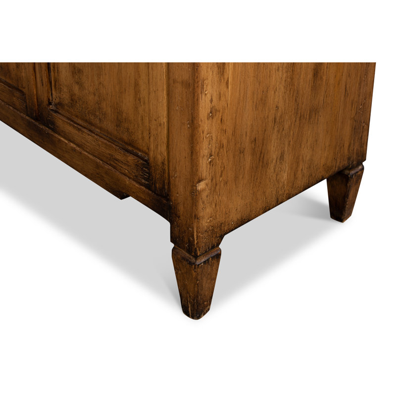 Madigan 64'' W Solid Wood Sideboard, Antique Black