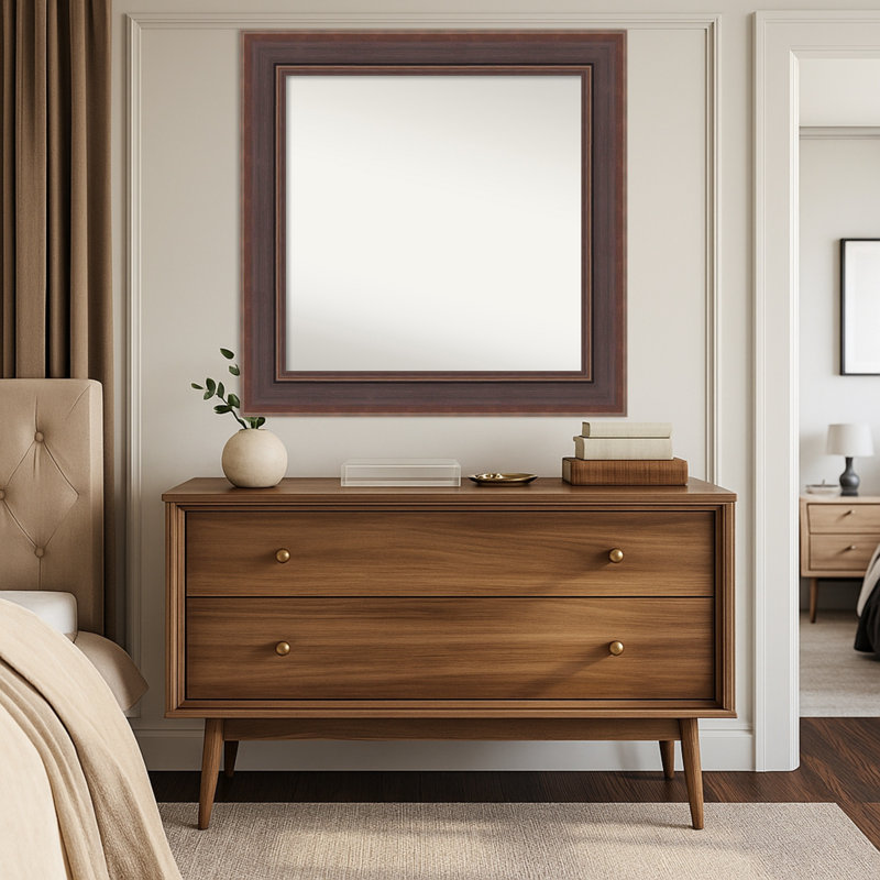 Miroir mural Moab, 33,5 po x 33,5 po