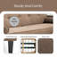 Futon avec matelas capitonné 71,6 po Ilta-729420138