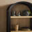 Sitarski 76" H x 30" W Modern Arched Bookcase with Statement Cabinet-1480528456