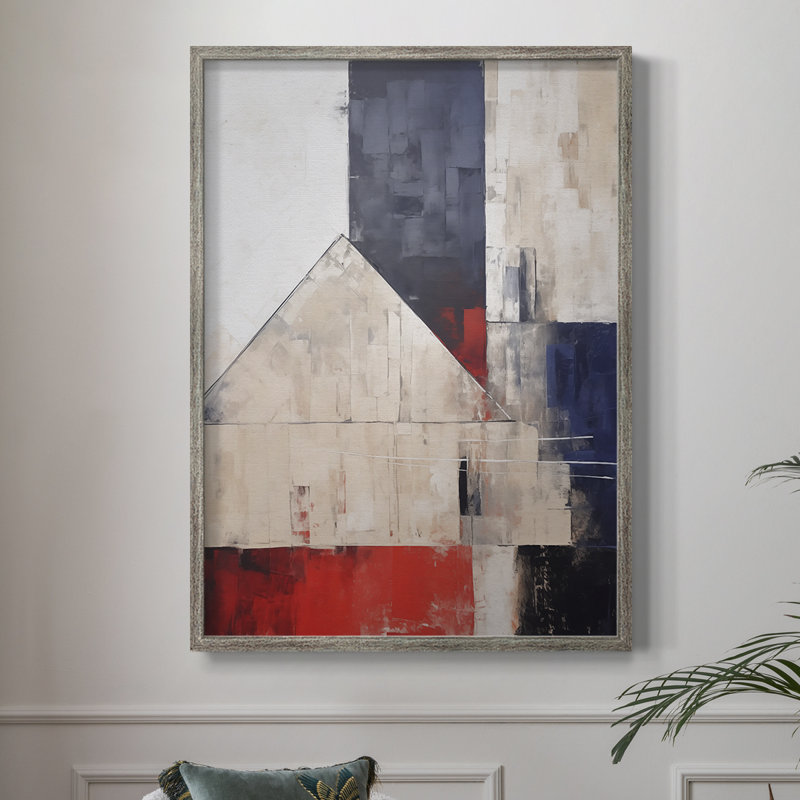 «LANDSCAPES Series Cxx», reproduction encadrée - bois massif, H 30 po x l 24 po