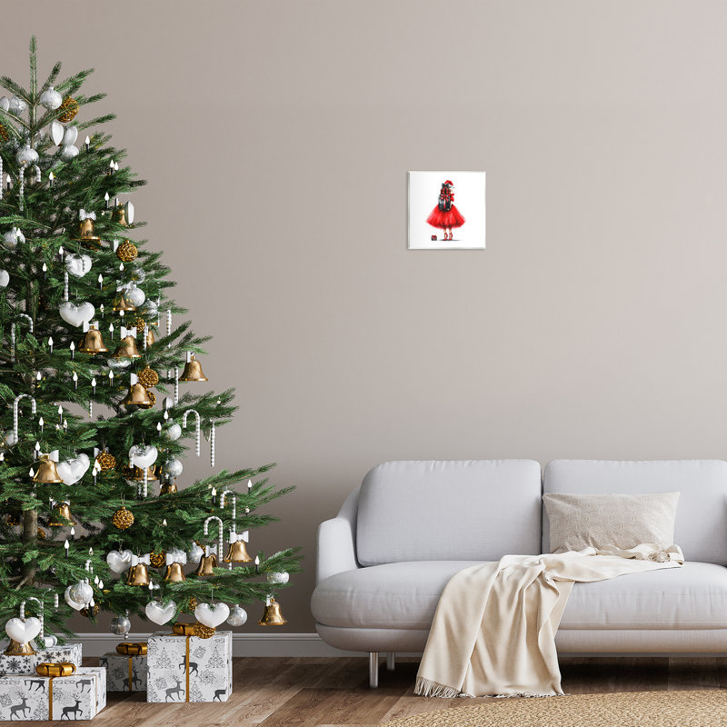 Art mural chic sur toile de Noël par Amanda Greenwood