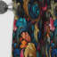 Rideau à motif floral cachemire rétro Vintage Elegance II - 1 panneau-107547838