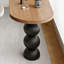 Light-walnut + Black L-Shaped Solid Wood desk-1778240112-1778240114