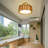 Alyx 2-Tier ‎Flower-shaped Semi Flush Mount Ceiling Light