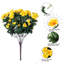 Fleurs artificielles artificielles d'automne pour l'extérieur, ...
