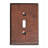 Hand Hammered 1-Gang Toggle Light Switch Standard Wall Plate-112869293-48323363