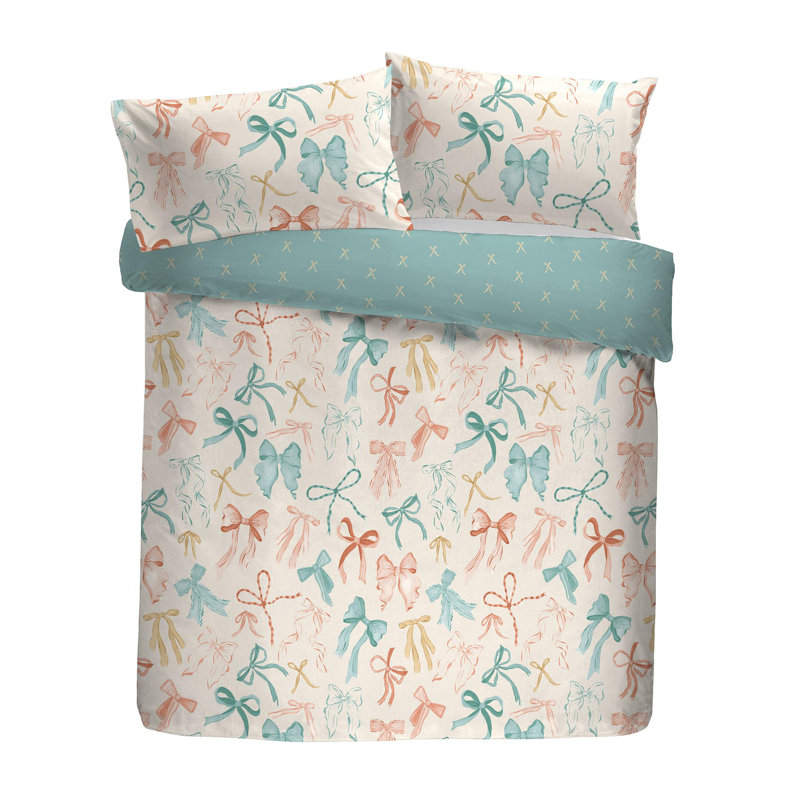 Fusion Evelyn Duvet Cover Set Multi, Double Duvet Cover + 2 Standard Pillowcases