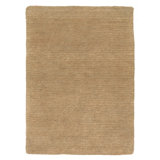 Sprouts Wool Area Rug in Beige