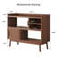 Buffet 44 "avec prise de courant - armoire de rangement pour bureau, armoire de rangement pour chambre à coucher, armoire de rangement pour couloir, armoire de rangement console-907571926-919815663
