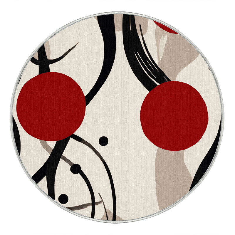 Tapis Flowing Prime Grace, Rond 6 pi
