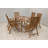 FSC1 Ellipse Table with 6 x Manhattan Recliners