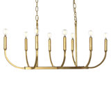 Rhone 8 - Light Candle Style Chandelier