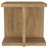 3-Piece Modular Coffee Table Set with Rustic Storage Design