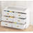 Baby Changing Table Dresser With 6 Drawers-2141407300