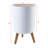 Garbage can with Press top Lid