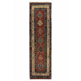 One-of-a-Kind 4' X 12'2" Hand Knotted Area Rug