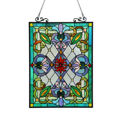 Laurie Abstract Window Panel