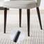 Chaise d'appoint à oreilles grise (ensemble de 2)