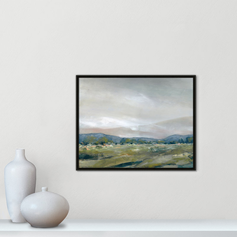 «The Spring Coulee Print» par Carol Robinson, Espresso, H 23,5 po x l 29,5 po