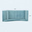 Chaise longue avec accoudoirs à volutes-129598897