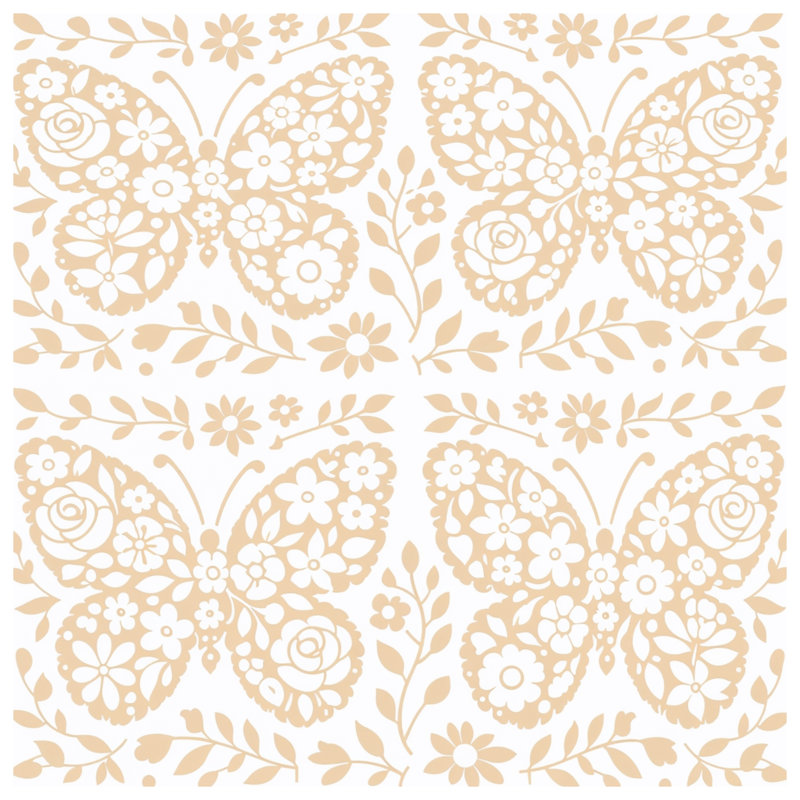 Coussins décoratifs à motif floral, 16 x 16 inches