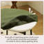Ensemble moderne de 2 tabourets de bar, tabourets de bar confortables et élégants, rembourrés de tissu doux, sans dossier pour la cuisine et les chaises de bar de la salle à manger