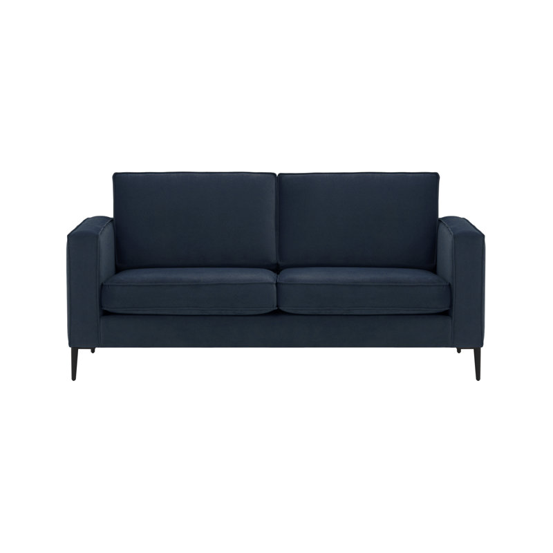 Kale Sofa, Blue, 86cm H X 181cm W X 97cm D