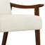 Modern Accent Chair Upholstered Armchair with Solid Wood Legs-106296571