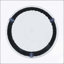 Table d'appoint MOONSTONE en corde tendue avec plateau en verre trempé pour espaces modernes-202945456
