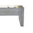 Solid Wood Platform Upholstered Headboard King Bed