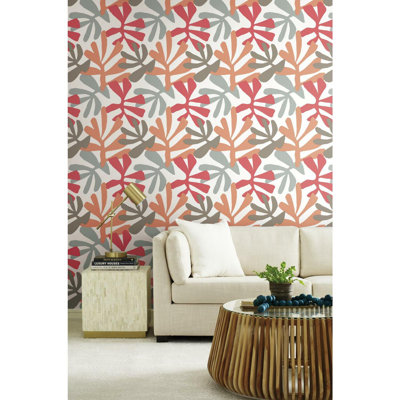 Peel & Stick Floral Roll