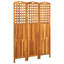 Paravent autoportant en bois massif acacia-958121257