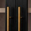 Armoire de cuisine de style champêtre avec arche et rangement multifonctionnel et durable-1308737610