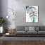  «Blue Feathered Palm 2» par Emma Scarvey, art mural sur toile, 40 po x 54 po-1886284709