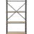 Itzel Antique Oak & Sandy Gray Finish Bookshelf-187465248