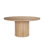 Mango Solid Wood Pedestal Dining Table