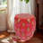 Dragon Fruit Shaped Resin Stool Side Table