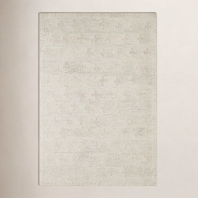 Niara Hand Tufted Wool Indoor Rug, Rectangle 5' x 7'6"
