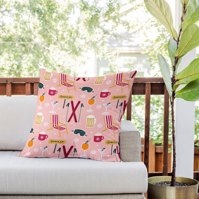 Coussin extérieur Design Holiday par Spark Apres