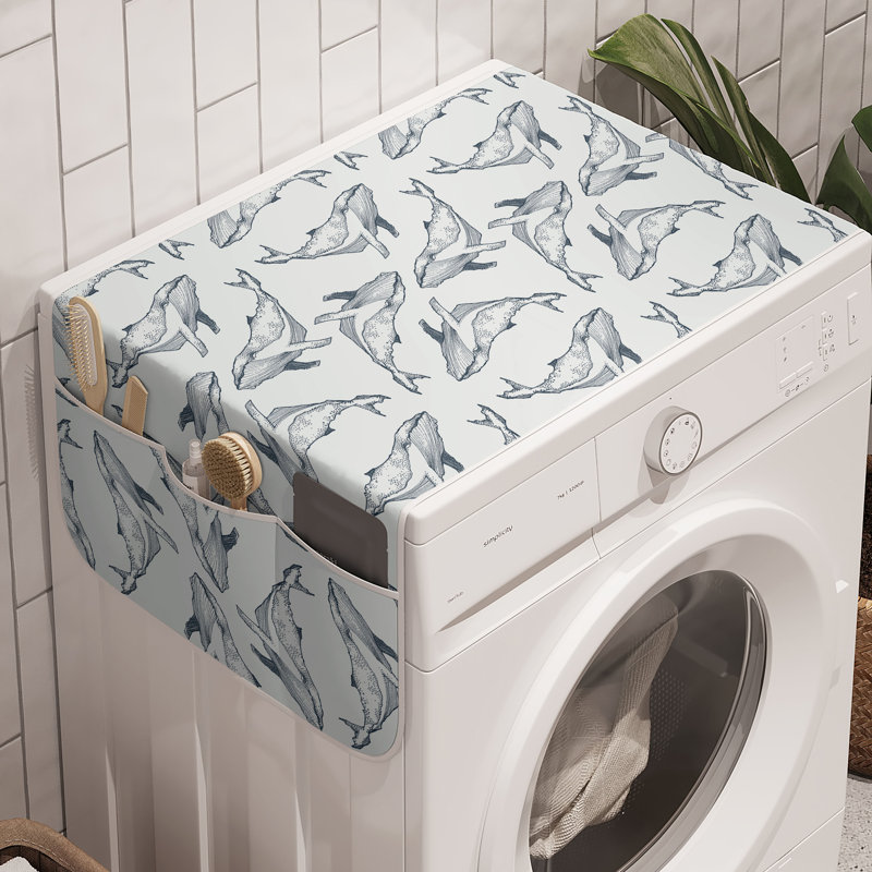 Machine à laver East Urban Home Whales