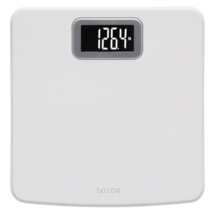 Bathroom Scale Numbers Showing Weight In Pounds And Kilograms