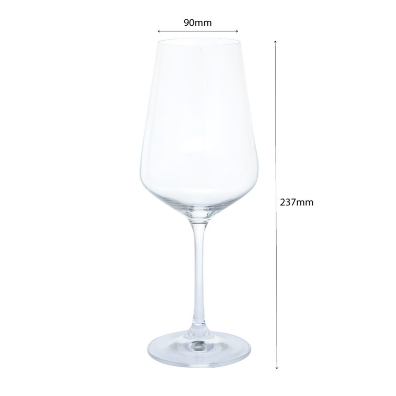 Dartington Crystal Cheers! 450ml Red Wine Glass Set