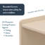 Mobile Dress Up Storage With Mirrors - Assembled