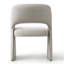 Chaise d'appoint rembourrée et imperméable en tissu-229199361
