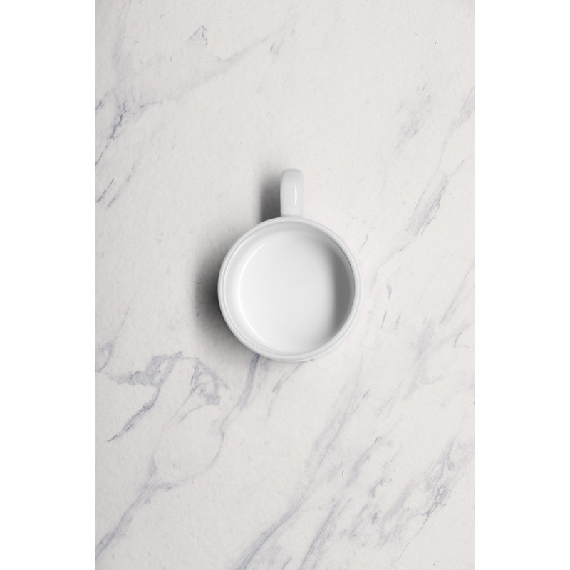 ORBA Premium Porcelain Stackable Tea Cup, 6oz