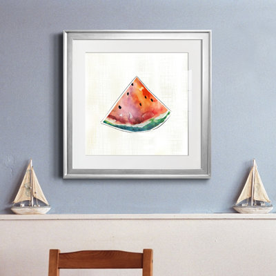 Happy Melon - peinture encadrée