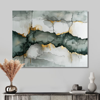 Blanc et gris «Silence of Perception II», art mural abstrait en métal minimalisme