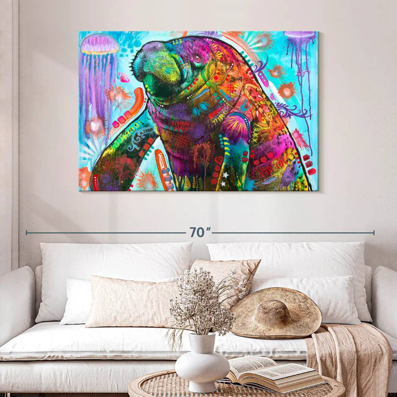 Manatee, 32" H x 48" W