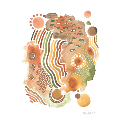 Organic I by Megan Gallagher - Wrapped Canvas Painting